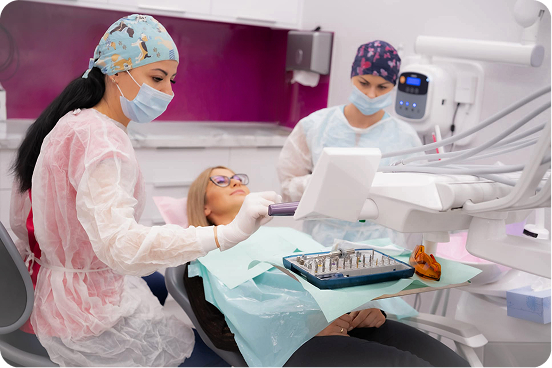Cosmetic dentistry result at Perfect Smile Dental Centre London